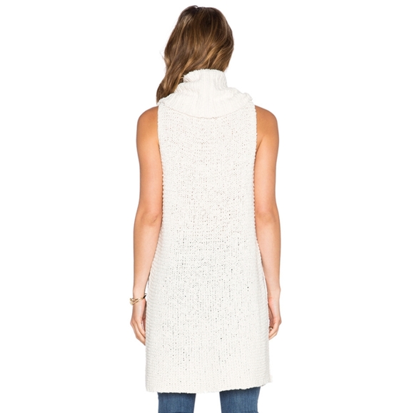 *SOLD* Free People Tunic White Horses Turtleneck - Picture 7 of 8